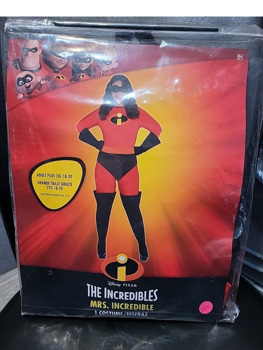 Disney Pixar Incredibles Mrs. Incredible Adult Plus Size 2XL #4154 #4163